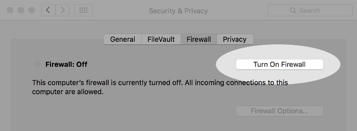 Free firewall for mac