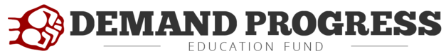 Logo for Demand Progress Education Fund